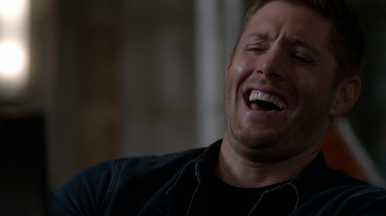 Dean laughing 0463