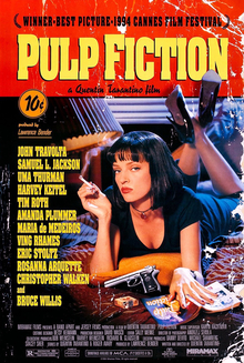 Pulp Fiction 1994 poster