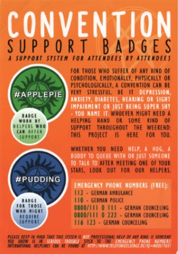 suppport badges