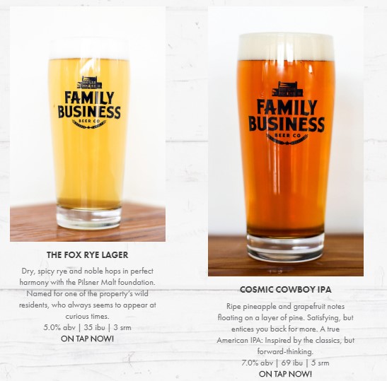 Family Business Beers