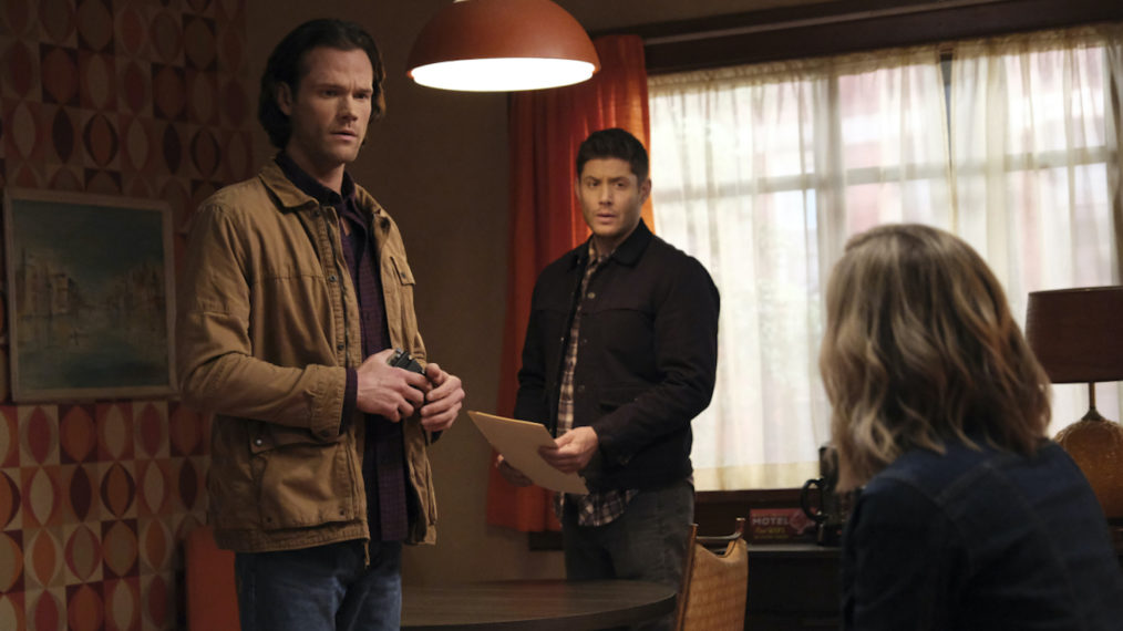 Sam And Dean with Folder